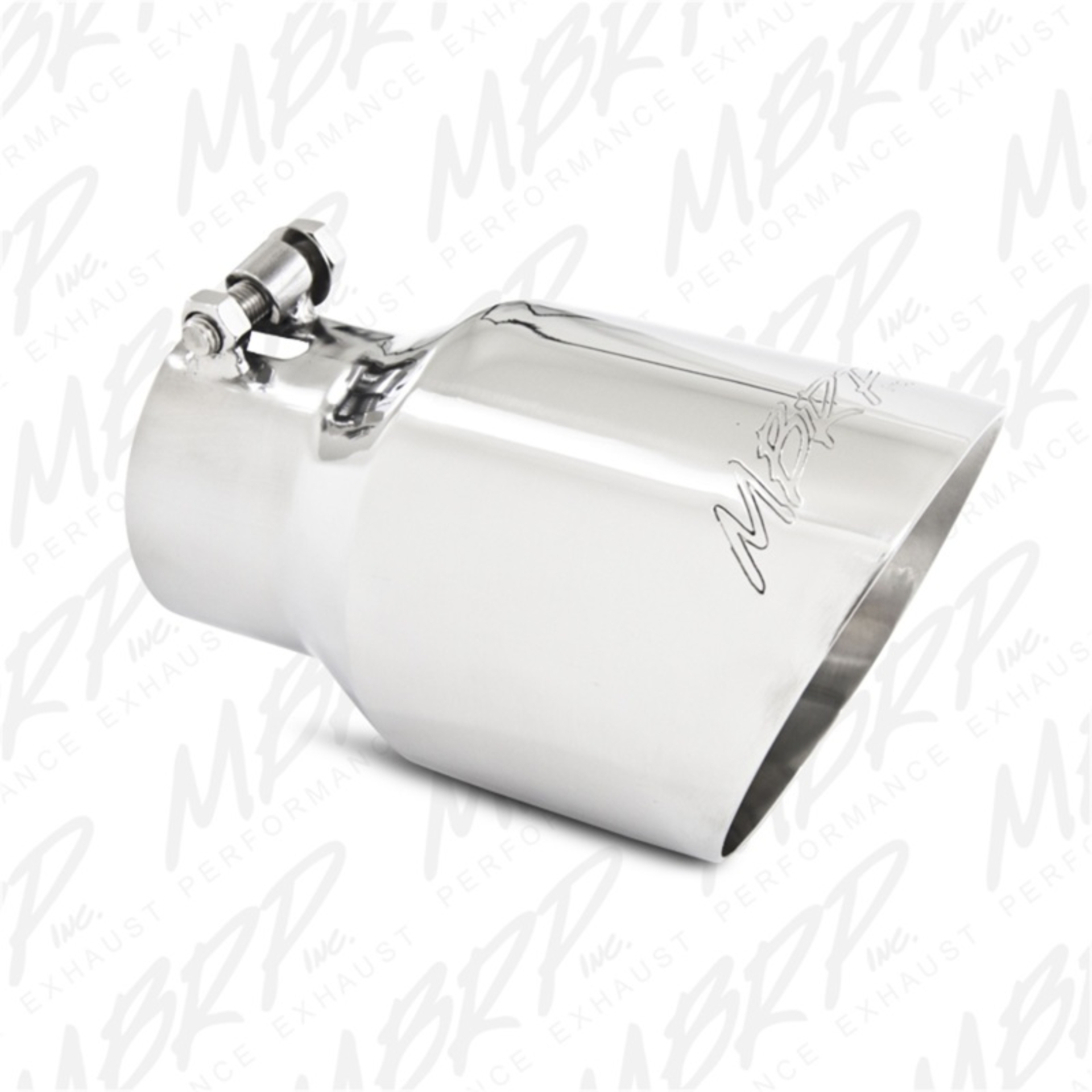 Picture of MBRP Universal Tip 4.5in O.D. Dual Wall Angled 3in inlet 8in length T304