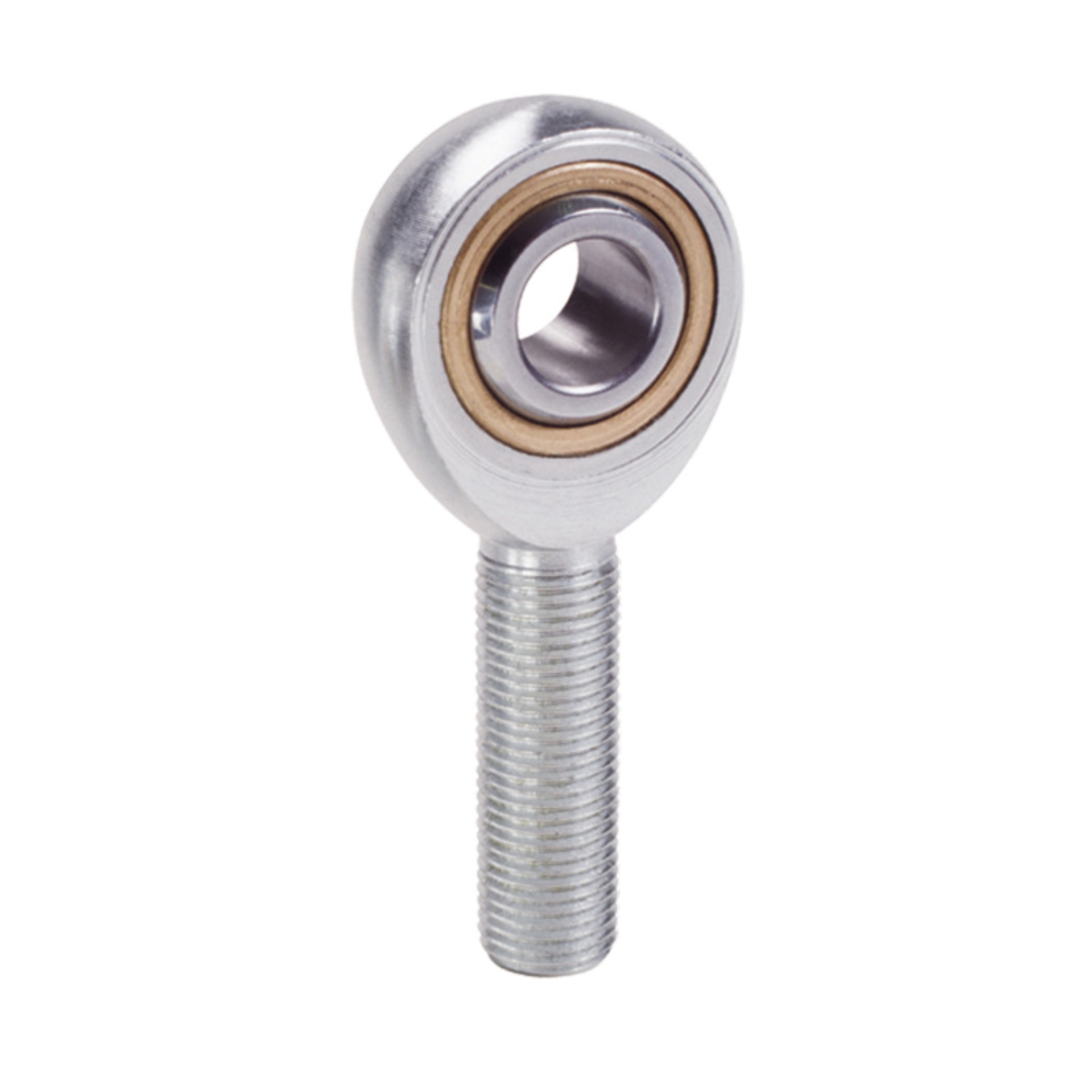 Picture of QA1 V Series 3-Pc Rod End - Male/Right Hand - 5mm Bore x M5x.08 - Carbon Steel