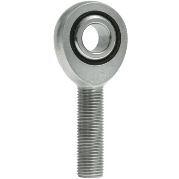 Picture of QA1 N Series Injection Molded Rod End - Male/Right Hand - .25in Bore x 1/4-28 - Carbon Steel