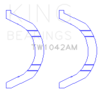 Picture of King Engine Bearings Nissan VR38DETT/VQ35AHR/VQ37HR Thrust Washer Set
