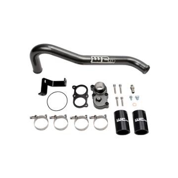Picture of Wehrli 06-10 Duramax LBZ/LMM Thermostat Housing Kit - WCFab Grey