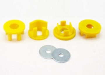 Picture of Whiteline 08+ Subaru WRX Hatch / 08-09 Subaru STi Rear Diff Mount Inserts positive power kit