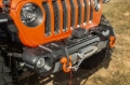 Picture of Rugged Ridge Stubby Venator Front Bumper 18-20 Jeep Wrangler JL/JT