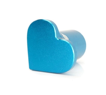 Picture of NRG Heart Shape Drift Button Nissan S13/S14/S15 - Blue