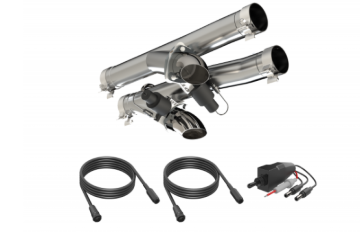 Picture of QTP 2021-2024 Ram TRX 6.2L Aggressor Cutout Pipe