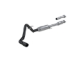 Picture of MBRP 2021+ Ford F-150 2.7L/ 3.5L Ecoboost 5.0L Single Side 3in Black Coated Catback Exhaust