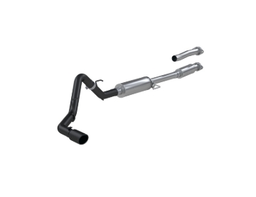Picture of MBRP 2021+ Ford F-150 2.7L/ 3.5L Ecoboost 5.0L Single Side 3in Black Coated Catback Exhaust