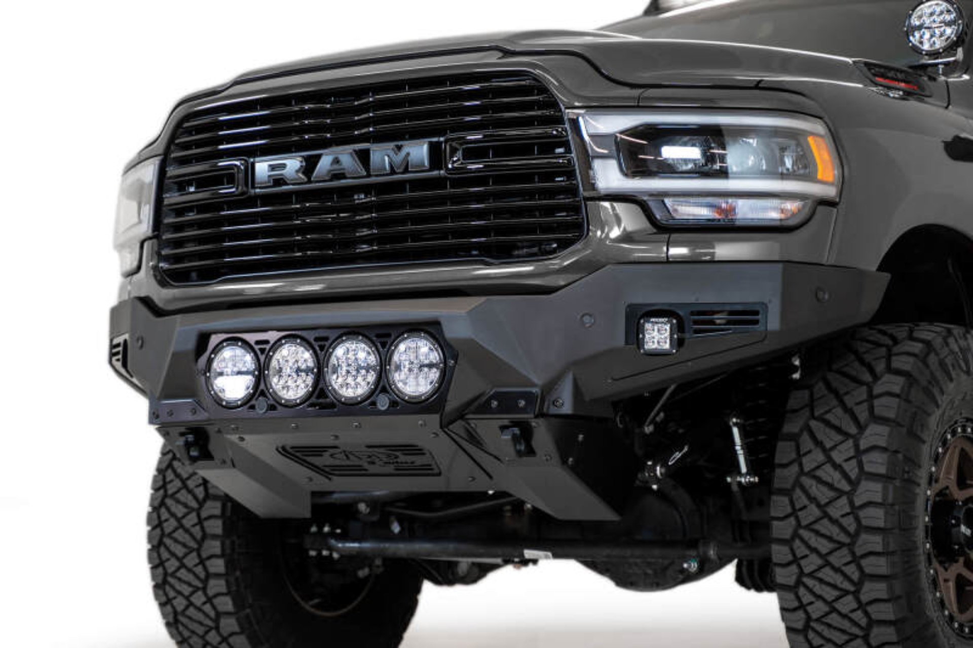 Picture of Addictive Desert Designs 19-21 Ram 2500/3500 Bomber Front Bumper (Rigid)