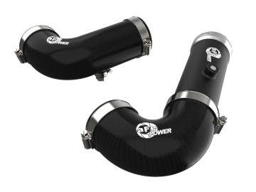 Picture of aFe BladeRunner Intercooler Hot & Cold Side Tubes Combo 20-21 GM Trucks 3.0L (td) - Black