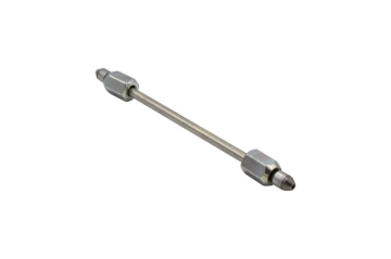 Picture of Fleece Performance 9in High Pressure Fuel Line (8mm x 3.5mm Line M14x1.5 Nuts)