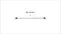 Picture of Fleece Performance 8in High Pressure Fuel Line (8mm x 3.5mm Line M14x1.5 Nuts)