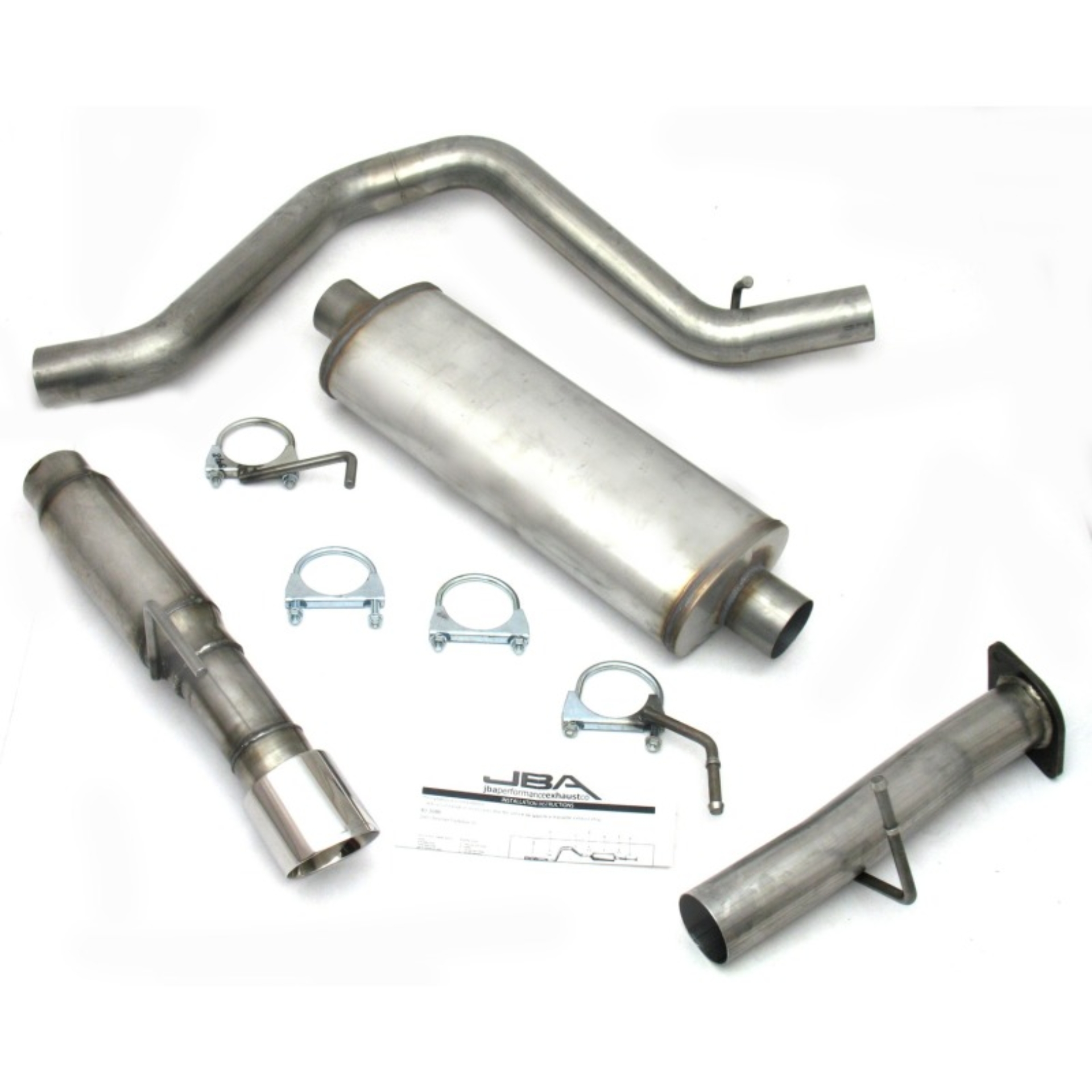 Picture of JBA 07-08 Chevrolet Trail Blazer SS 6.0L 409SS Single Rear Exit Cat-Back Exhaust