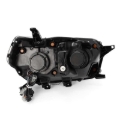Picture of AlphaRex 10-13 Toyota 4Runner PRO-Series Projector Headlights Plank Style Black w/Seq Signal/DRL