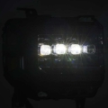 Picture of AlphaRex 14-18 GMC Sierra NOVA LED Proj Headlights Plnk Style Alpha Blk w/Activ Light/Seq Signal/DRL