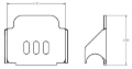 Picture of Ridetech Big Bridge Lower Airspring Mount