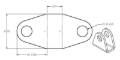Picture of Ridetech Rod End Bracket .87 Wide