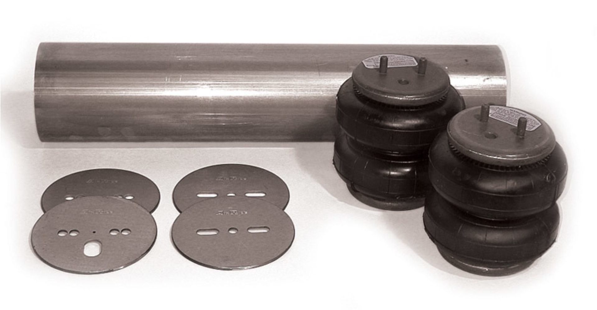 Picture of Ridetech Universal CoolRide Air Spring and Bracket Kit 2 Wheel Installer 224