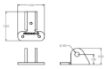 Picture of Ridetech Bracket to Mount C4 Corvette ShockWave Lower Control Arm