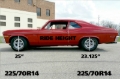 Picture of Ridetech 68-74 Nova Big Block StreetGRIP Lowering Coil Springs Dual Rate Pair