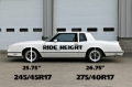 Picture of Ridetech 78-88 GM G-Body StreetGRIP Lowering Rear Coil Springs Dual Rate Pair