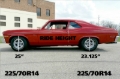 Picture of Ridetech 67-69 Camaro Big Block Small Block StreetGRIP Lowering Coil Springs Dual Rate Pair