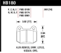 Picture of Hawk Performance HAWK DTC-60 Brake Pad Sets - HB180G.560