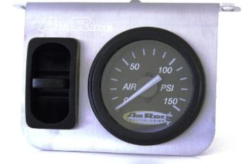 Picture of Ridetech Single Analog Control Panel w/ Electrical Pneumatic Switch