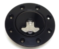 Picture of Ridetech 66-67 Chevy Nova Locking Gas Cap (Black Anodized)