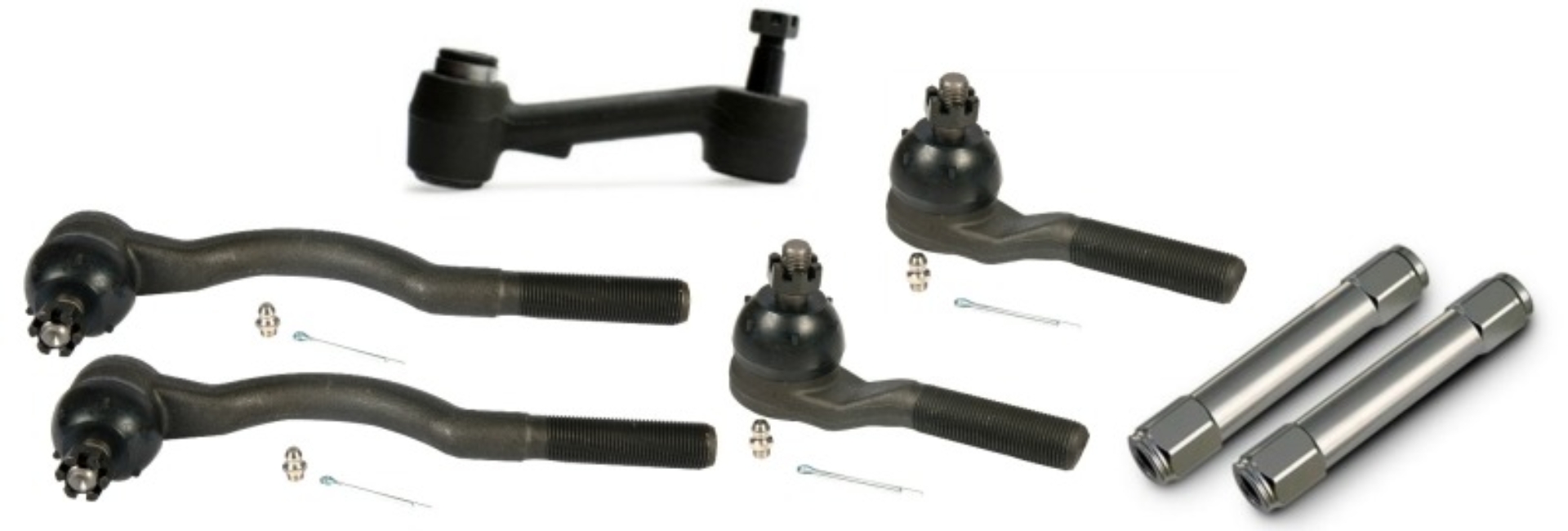 Picture of Ridetech 65-66 Ford Mustang Steering Linkage Kit w/ OE Manual Steering or Power Conversion