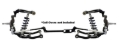 Picture of Ridetech 68-79 Chevy C3 Corvette Front TruTurn System (Pin Spindle)