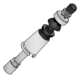 Picture of Ridetech 3.75in Tall Stud Mount for ShockWaves CoilOvers