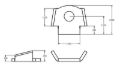 Picture of Ridetech Shock Tab Sway Bar Tab