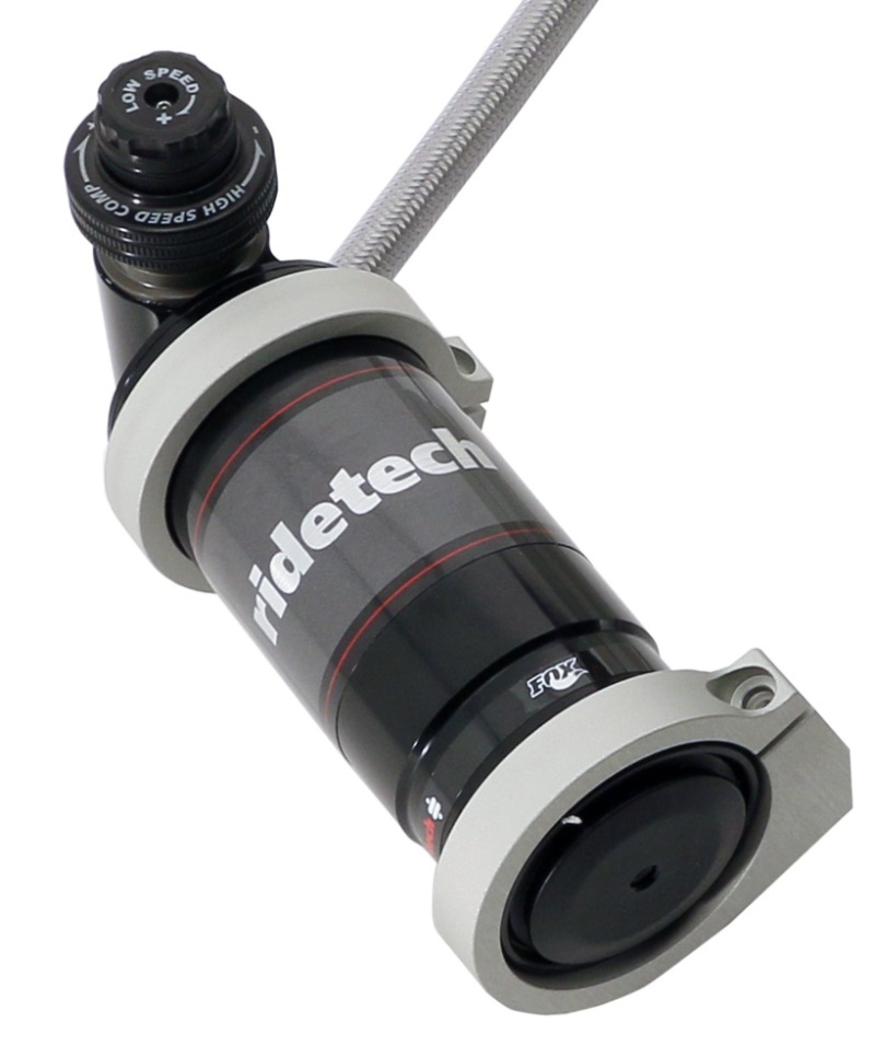 Picture of Ridetech TQ Series ShockWaves 3.2in Travel 6.5in dia Double Convoluted .625in Bearing/2in Stud