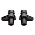 Picture of Wehrli 04.5-2010 Duramax LLY/LBZ/LMM Crankcase Vent (PCV) Fitting Kit - Billet Black Anodized