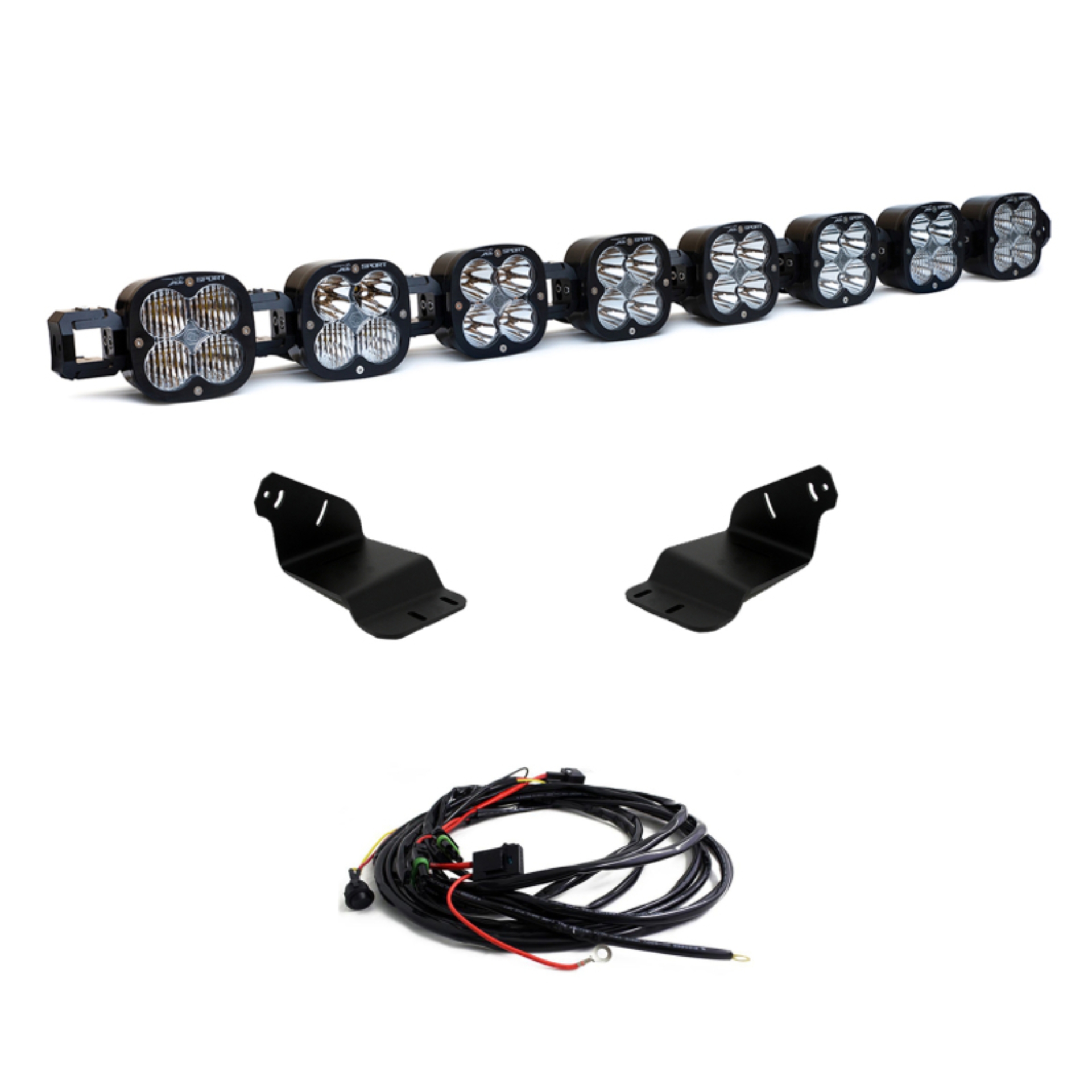 Picture of Baja Designs 2021+ Ford Bronco Roof Light Bar Kit 8 XL Linkable