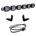 Picture of Baja Designs 2021+ Ford Bronco 6 XL Linkable Light Bar Kit Steel Bumper Mount w/Upfitter