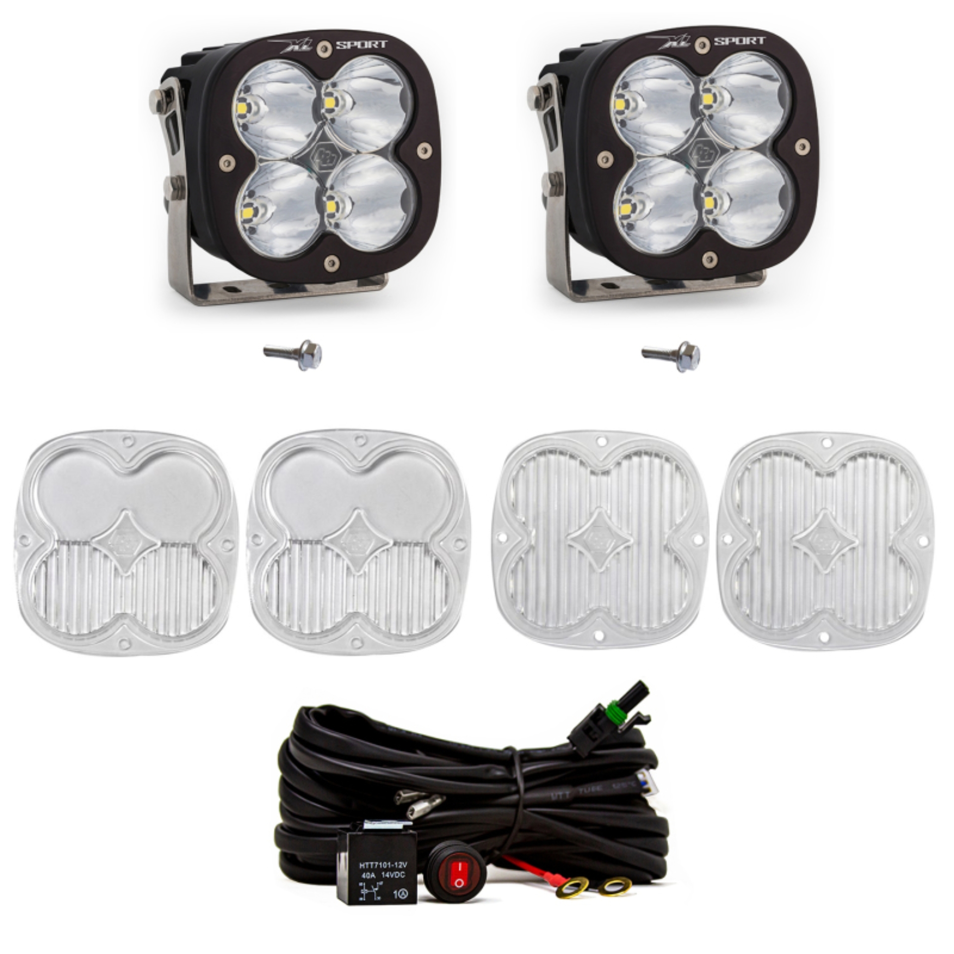 Picture of Baja Designs 2021+ Ford Bronco A Piller Light Kit XL Sport Spot