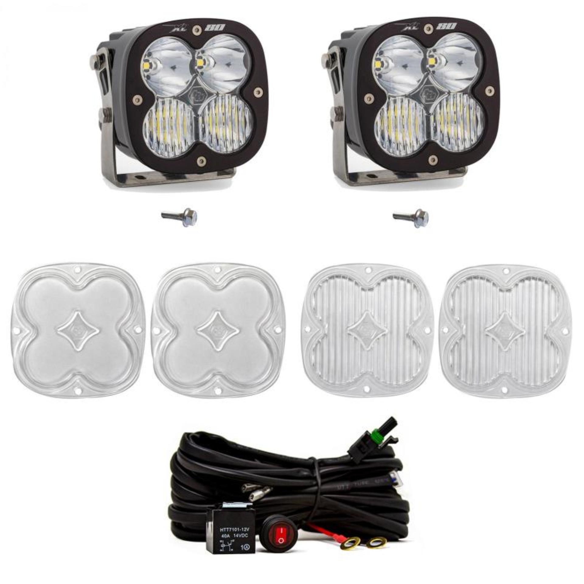 Picture of Baja Designs 2021+ Ford Bronco A Piller Light Kit XL80 D/C