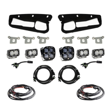Picture of Baja Designs 2021+ Ford Bronco Clear SAE Fog Pocket Kit