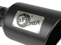 Picture of aFe Power MACH Force-Xp 409 Stainless Steel Clamp-on Exhaust Tip Black