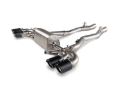 Picture of Akrapovic 2021 BMW M8/M8 Comp Gran Coupe (F93) w/OPF/GPF Slip-On Line (Titanium) w/Carbon Tips