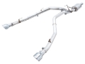 Picture of AWE Tuning 09-18 RAM 1500 5.7L (w/Cutouts) 0FG Dual Rear Exit Cat-Back Exhaust - Chrome Silver Tips