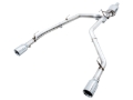 Picture of AWE Tuning 09-18 RAM 1500 5.7L (w/o Cutout) 0FG Dual Rear Exit Cat-Back Exhaust - Chrome Silver Tips