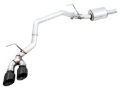 Picture of AWE Tuning 09-18 RAM 1500 5.7L (w/o Cutout) 0FG Single Side Exit Cat-Back Exhaust - Diamond Blk Tips