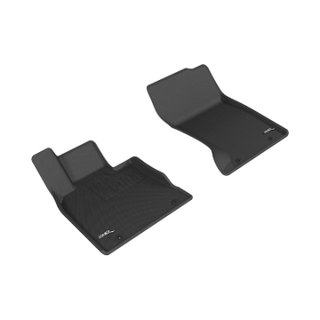 Picture of 3D MAXpider ACE Kagu-Front-Black Floor Mats - L1GS00011509