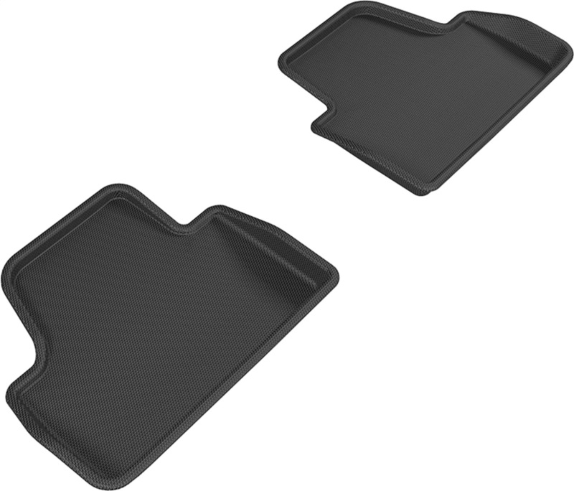 Picture of 3D MAXpider ACE Kagu-Rear-Black Floor Mats - L1BM06821509
