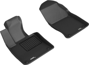 Picture of 3D MAXpider ACE Kagu-Front-Black Floor Mats - L1VV03511509