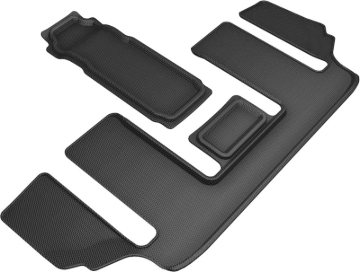 Picture of 3D MAXpider ACE Kagu-3rd Row-Black Floor Mats - L1MZ07631509