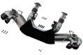 Picture of Borla 2020 Chevrolet Corvette C8 6.2L ATAK 3in Exhaust System Dual Round Angle Cut Carbon Fiber Tips