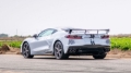 Picture of Borla 2020 Chevrolet Corvette C8 6.2L ATAK 3in Exhaust System Dual Round A/C Tips 4inx 4.75in